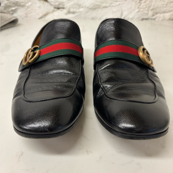 Gucci Double G Loafers 10.5 Men’s Black - Picture 2 of 6